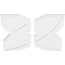 Ekena Millwork Titus Architectural Grade PVC Ceiling Medallion, 30"OD x 3"ID x 10 1/2"C x 1"P, Two-Piece CMP30TS2-03000 - alternate 4